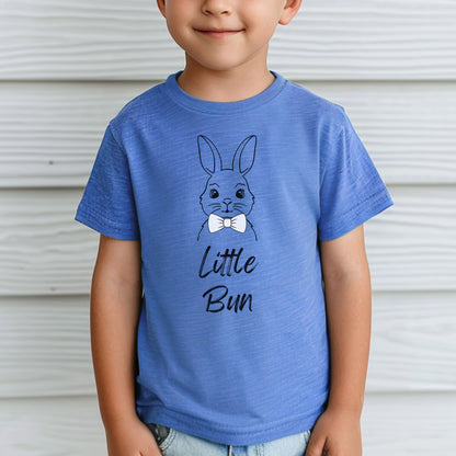 Little Bun Bowtie Toddler Short Sleeve Tee