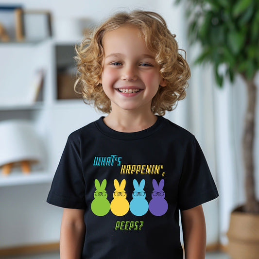 What's Happening' Youth Short Sleeve T-Shirt