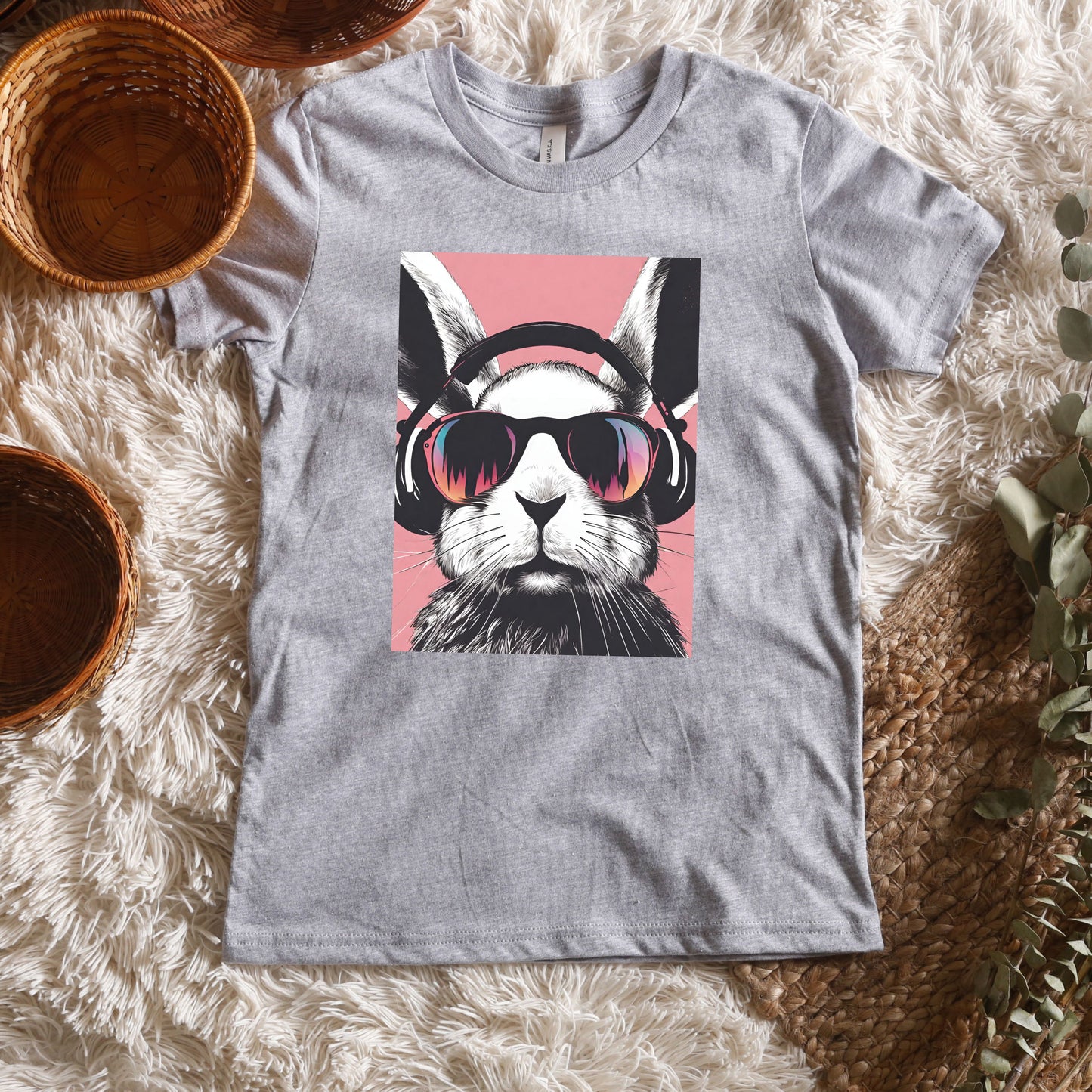 Cool Bunny Youth Short Sleeve T-Shirt