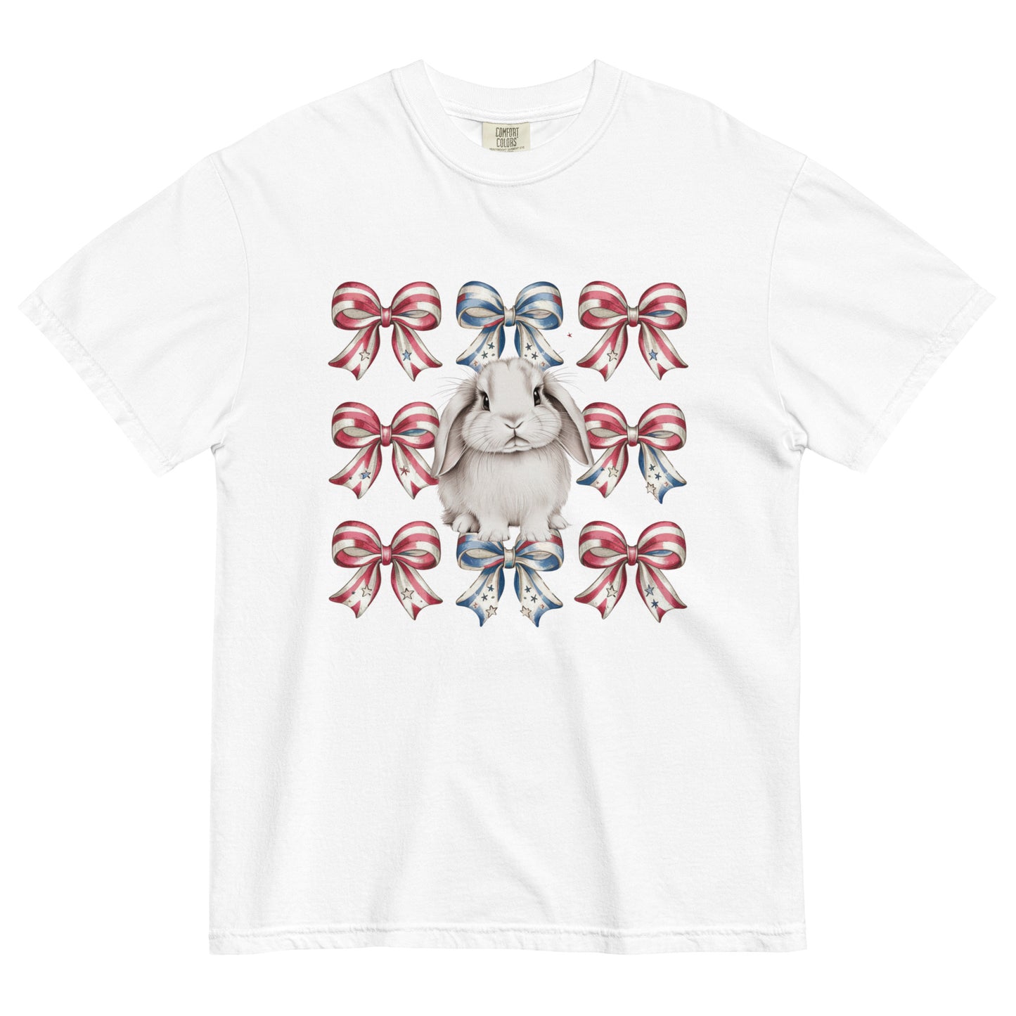 Coquette Bows Unisex Garment-Dyed Heavyweight T-Shirt