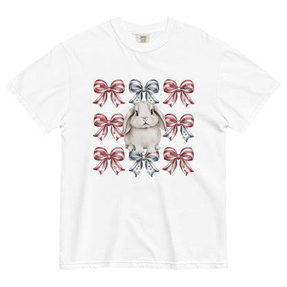 Coquette Bows Unisex Garment-Dyed Heavyweight T-Shirt