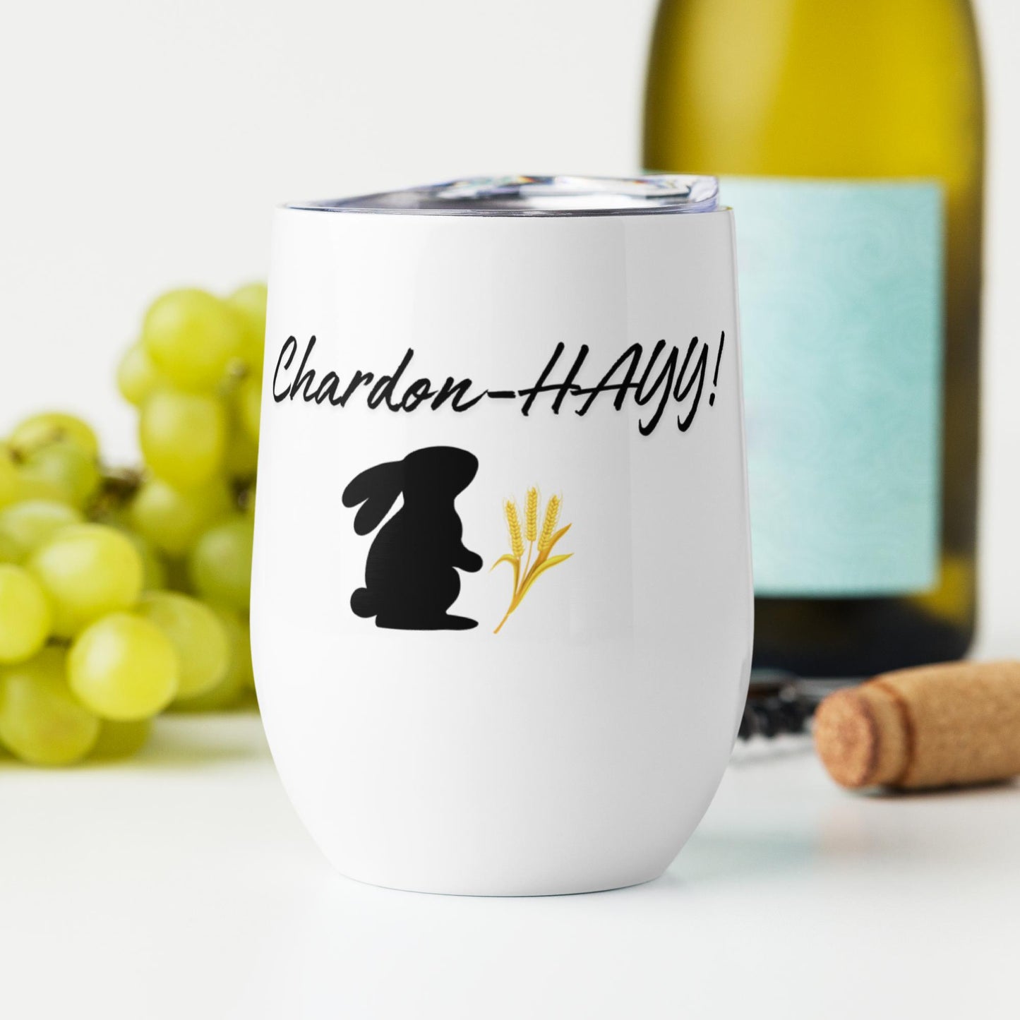 Chardon-HAYY! Wine Tumbler